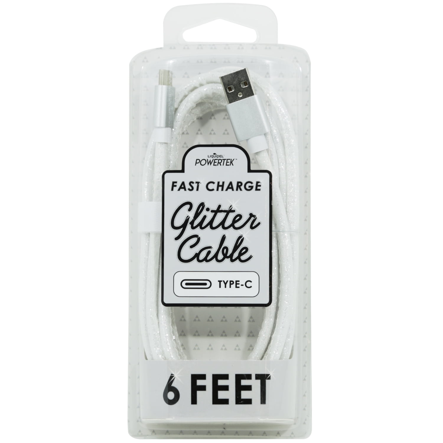 Liquipel Powertek Glitter Type C Cable