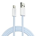 thumbnail image 1 of Liquipel Powertek Pastel Braided USB-A to Lightning - Blue, 1 of 7