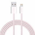 thumbnail image 1 of Liquipel Powertek Pastel Braided USB-A to Lightning - Light Pink, 1 of 7