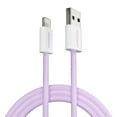 thumbnail image 1 of Liquipel Powertek Pastel Braided USB-A to Lightning - Purple, 1 of 7
