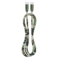 thumbnail image 1 of Liquipel Powertek Pastel Camo 6' USB-C to USB-C Cable, Green, 1 of 7