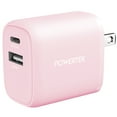 thumbnail image 1 of Liquipel Powertek Pastel Dual USB-A / USB-C Wall Charger - Light Pink, 1 of 7