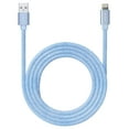 thumbnail image 1 of Liquipel Powertek Pastel Velvet USB-A to Lightning - Blue, 1 of 7