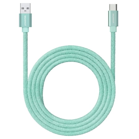 Liquipel Powertek Pastel Velvet USB-A to USB-C - Green