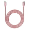 thumbnail image 1 of Liquipel Powertek Pastel Velvet USB-C to USB-C - Pink, 1 of 7