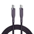 thumbnail image 1 of Liquipel Powertek Premium Braided USB-C to USB-C Cable - Purple, 1 of 5