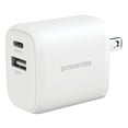 thumbnail image 1 of Liquipel Powertek Retro 20W Combo Wall Charger - White, 1 of 7