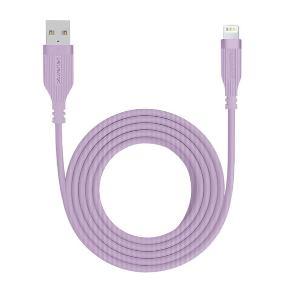 Liquipel Powertek Retro USB-A to Lightning - Pink