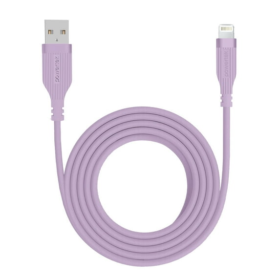Liquipel Powertek Retro USB-A to Lightning - Pink