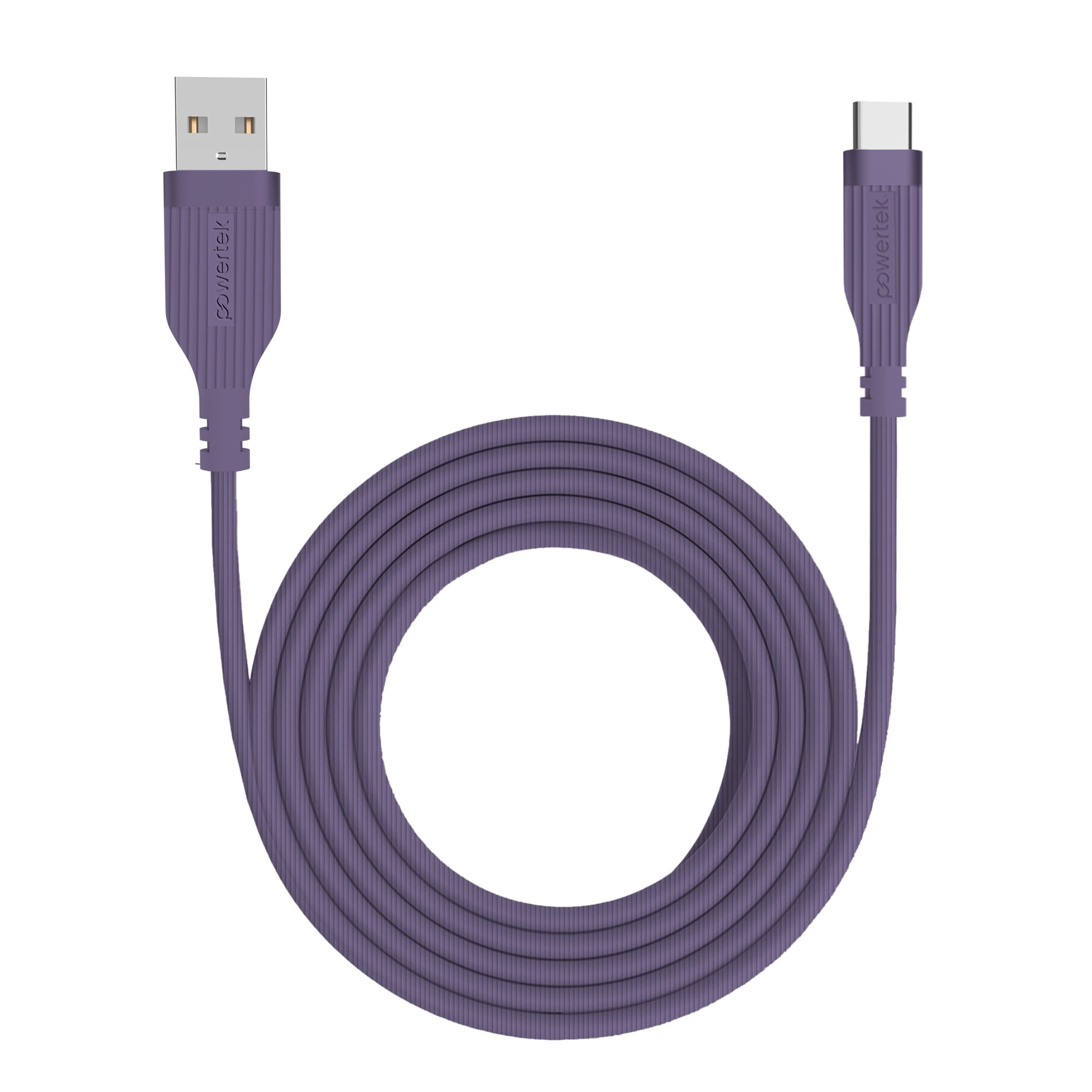 Liquipel Powertek Retro USB-A to USB-C - Purple