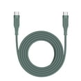 thumbnail image 1 of Liquipel Powertek Retro USB-C to USB-C - Green, 1 of 7