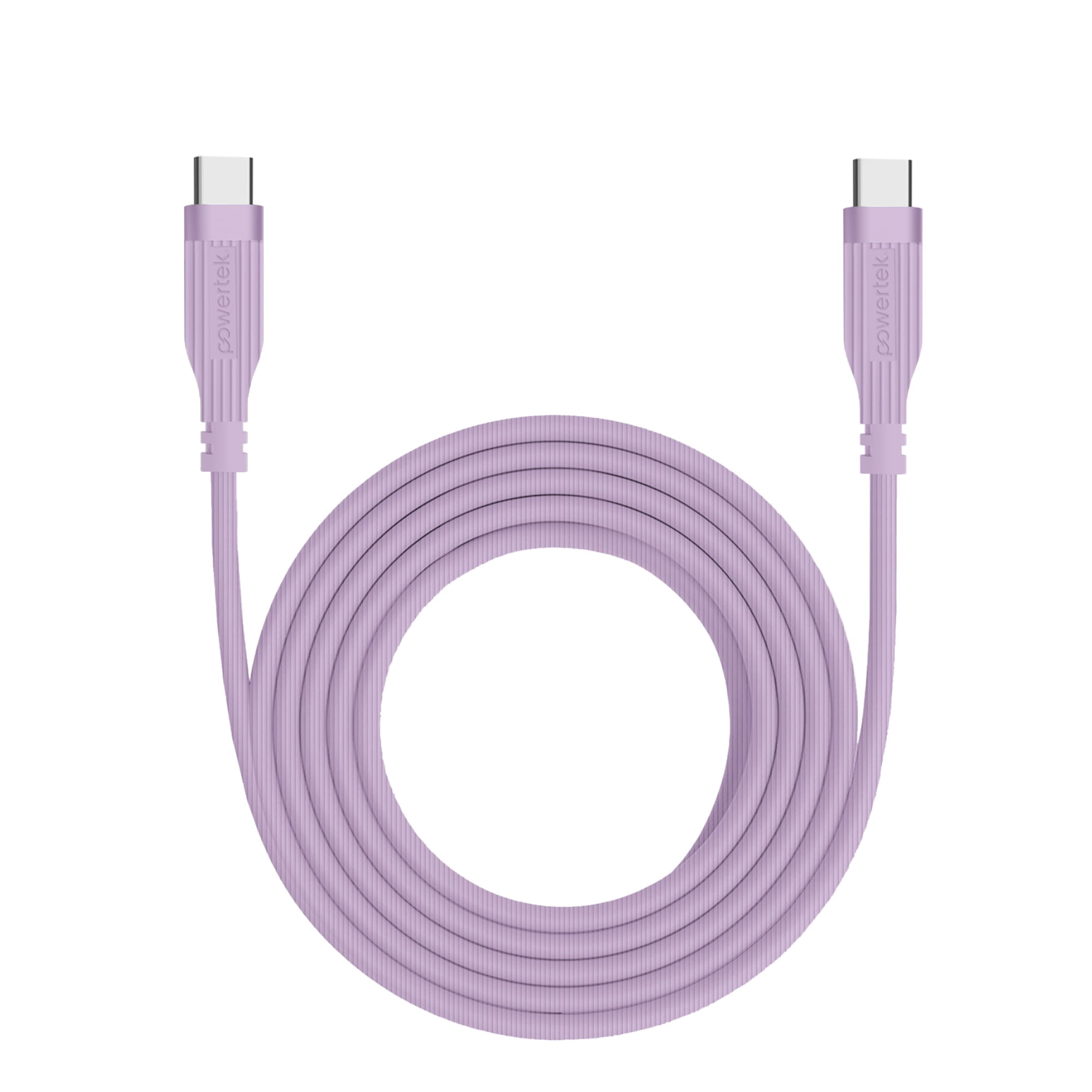 Liquipel Powertek Retro USB-C to USB-C - Pink