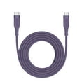 thumbnail image 1 of Liquipel Powertek Retro USB-C to USB-C - Purple, 1 of 7