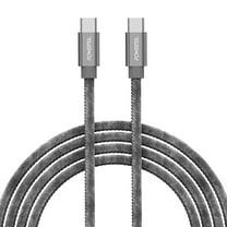 Liquipel Powertek Silk USB-C to USB-C - Silver