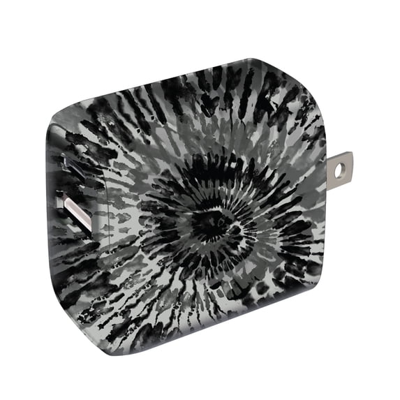 Liquipel Powertek Tie Dye Type-C Fast Charging Wall Charger 20W PD USB-C for iPhone, iPad, iWatch, Galaxy, Tablet