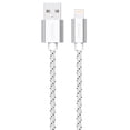 thumbnail image 1 of Liquipel Powertek Twizzler USB-A to Lightning - White, 1 of 7