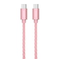 thumbnail image 1 of Liquipel Powertek Twizzler USB-C to USB-C - Pink, 1 of 7