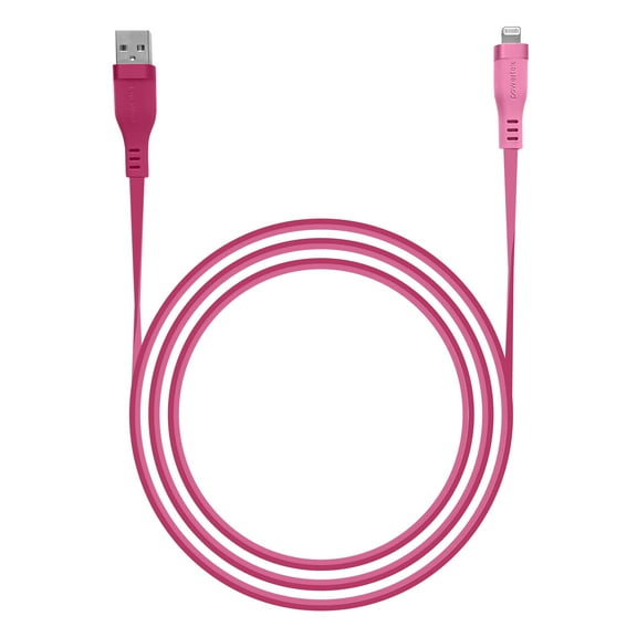 Liquipel Powertek Two Tone USB-A to Lightning - Pink