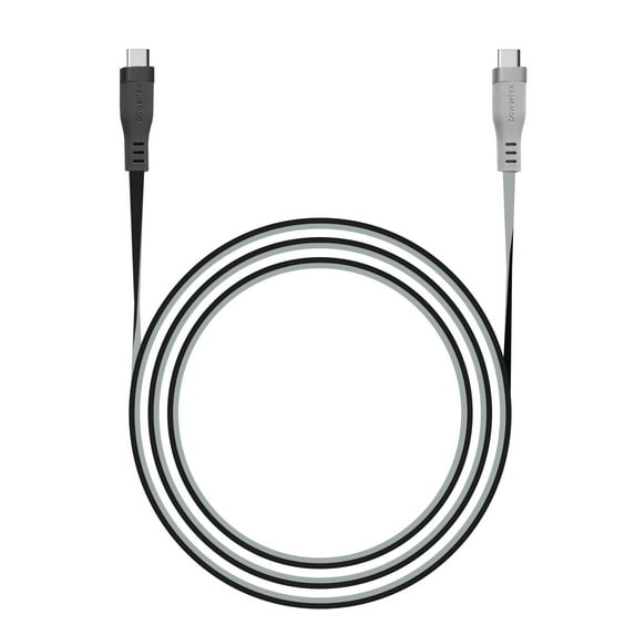 Liquipel Powertek Two Tone USB-C to USB-C - Black