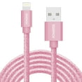 thumbnail image 1 of Liquipel Powertek USB-A to Lightning - Pink Glitter, 1 of 7