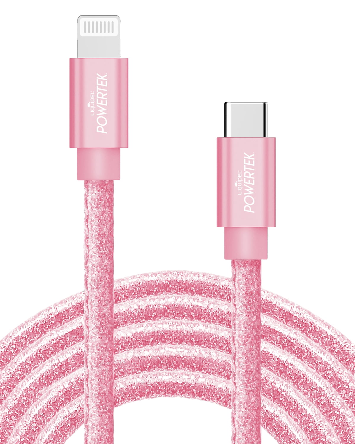 Powertek 6ft Fast Charging Pink Replacement Lamp Cord Lighting Cables