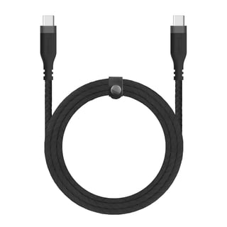 Liquipel Powertek USB-C to USB-C Woven Cable - Black