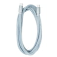 thumbnail image 1 of Liquipel Powertek Velvet USB C to USB C Fast Charger Cable, 6ft for Galaxy, Note, Tab, MacBook - Blue, 1 of 7