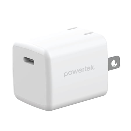 Liquipel Powertek White Type-C Fast Charging Wall Charger 30W PD USB-C for iPhone, iPad, iWatch, Samsung Galaxy, Tablet (2025) price history and forecast - Liquipel