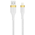 thumbnail image 1 of Liquipel Powertek Woven USB-A to Lightning - White, 1 of 8