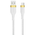 thumbnail image 1 of Liquipel Powertek Woven USB-A to USB-C - White, 1 of 8