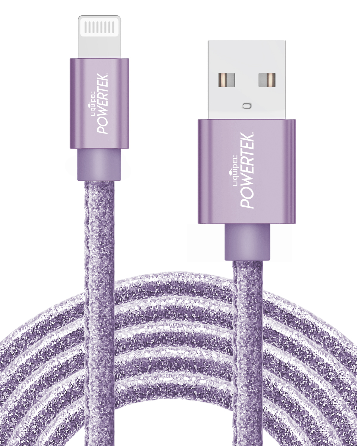 onn. Sync And Charge Cable With Lightning Connector, 3 Feet, Blue