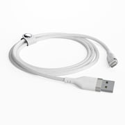 Liquipel Powertek iPad & iPhone Lightning Charger Cable, Fast Charging 6ft MFI, Premium White