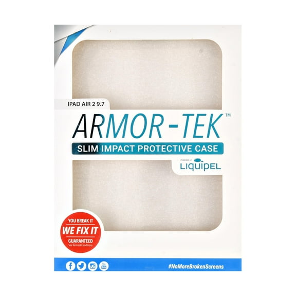 Liquipel SafeGuard Armor Tek Tablet Case for iPad Air 9.7", Clear