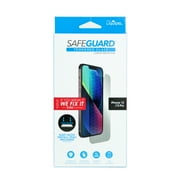 Liquipel Safeguard Tempered Glass Screen Protector for iPhone 14, iPhone 14 Pro, iPhone 13, and iPhone 13 Pro comes with Application Tray and Screen Repair Guarantee