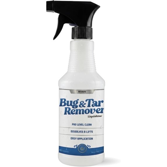 Liquishine Bug & Tar RV Cleaner Exterior Spray for RV Preventative Maintenance, 16 oz
