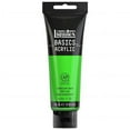 thumbnail image 1 of Liquitex 1046985 4 oz Basic Acrylic Paint, Florescent Green, 1 of 7