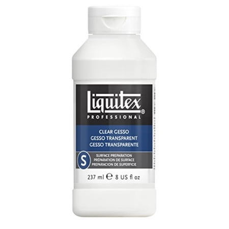 Liquitex Professional Clear Gesso Surface Prep Medium, 8oz