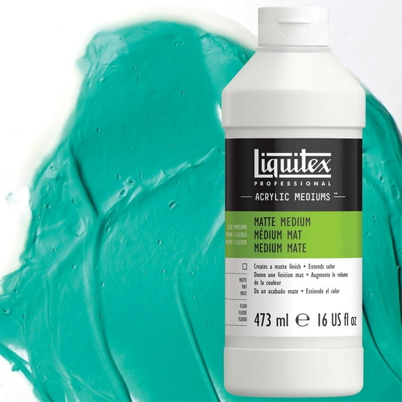 Liquitex Matte Fluid Medium, Pint
