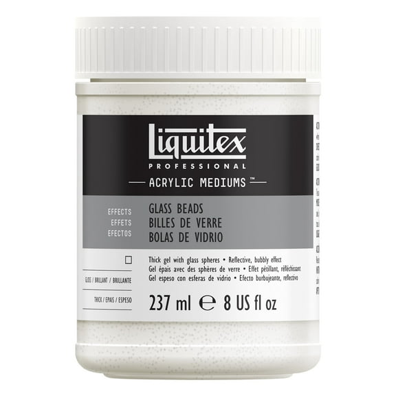 Liquitex Acrylic Texture Gel, 8 oz., Glass Beads