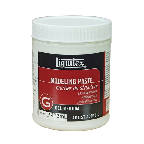 Liquitex Artist Acrylic Modeling Paste - Gel - 16 oz - Walmart.com