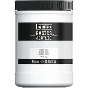 Liquitex BASICS Acrylic Color, 32 oz., Titanium White