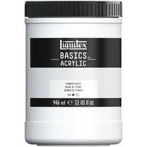 Liquitex BASICS Acrylic Color, 32 oz., Titanium White