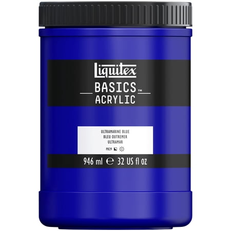 Liquitex BASICS Acrylic Color, 32 oz., Ultramarine Blue