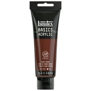 Liquitex BASICS Acrylic Color, 4 oz. Tube, Burnt Sienna