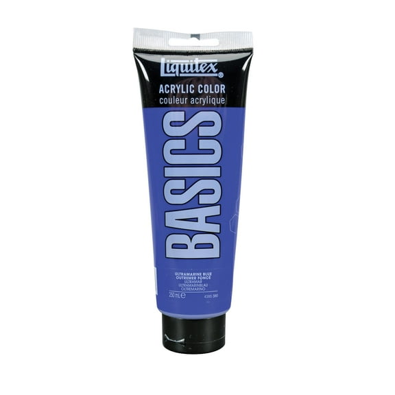 Liquitex BASICS Acrylic Paint 8.45-oz tube, Ultramarine Blue