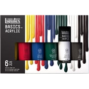 Liquitex BASICS Acrylic Paint 118ml 6/Pkg Assorted Colors