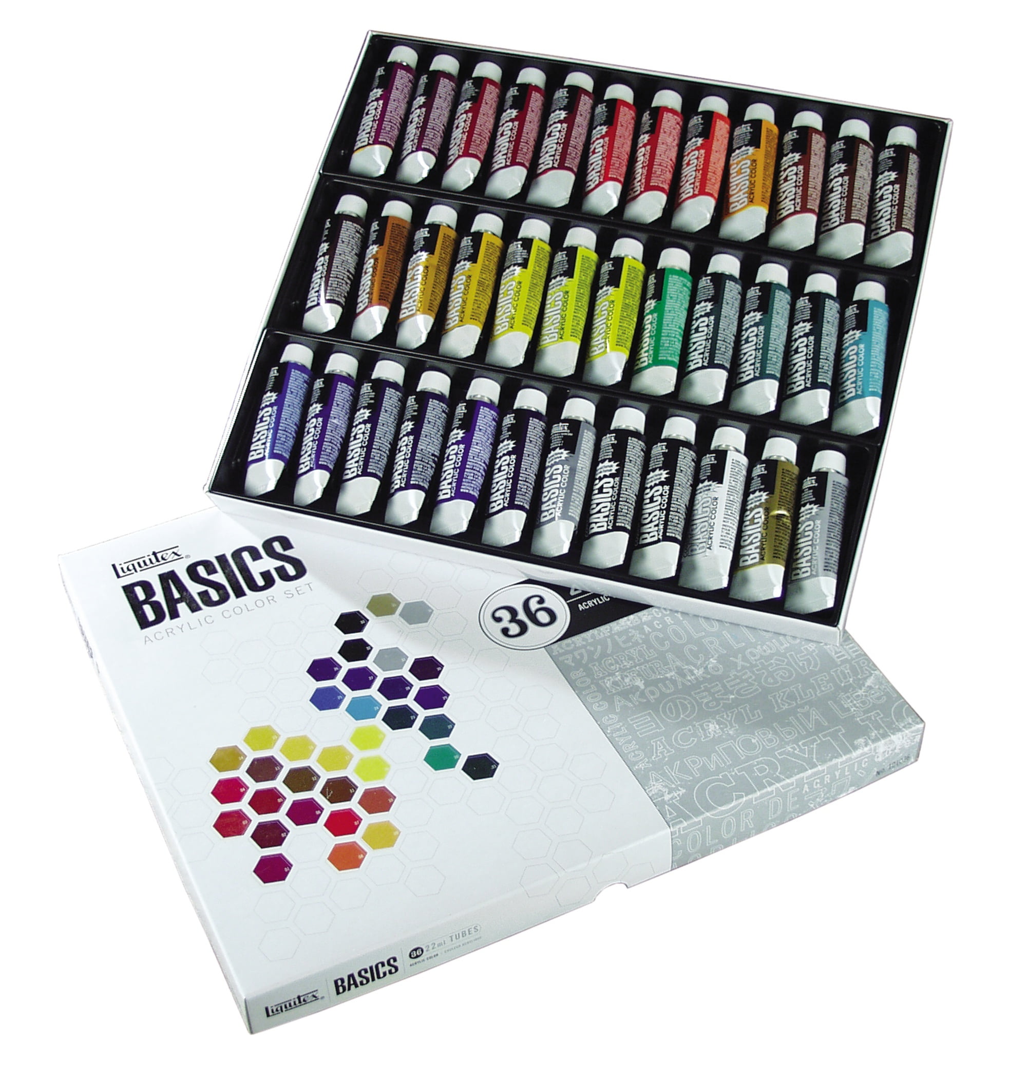 Liquitex BASICS Acrylic Paint Tube 36Piece Set