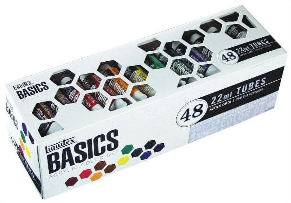 Liquitex BASICS Acrylic Colour Complete Set (72 x 22ml)