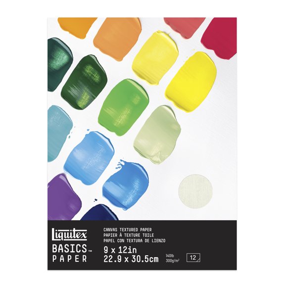 Liquitex BASICS Acrylic Paper Pad, 9" x 12"