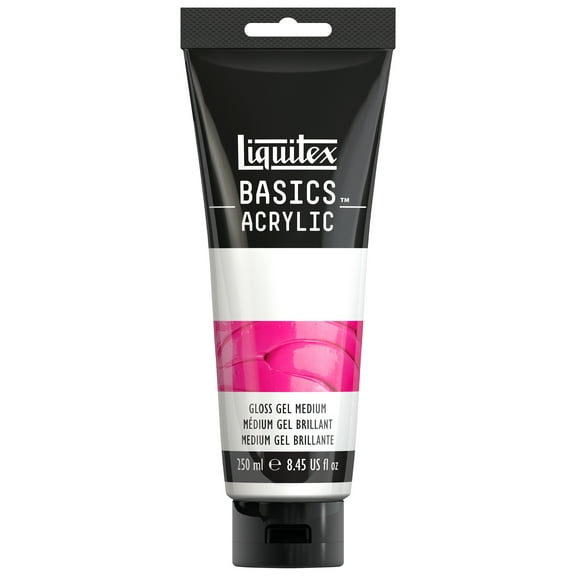 Liquitex BASICS Gloss Gel Medium, 250ml
